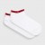 Hugo ανδρικές κάλτσες βαμβακερές 2pack σοσόνι σε λευκό χρώμα με κόκκινα γράμματα 50516394 100